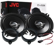 REPRODUKTORY JVC 250W RENAULT MEGANE VZDIALENOSŤ PREDNÁ ZADNÁ