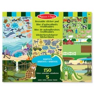 LANDSCAPES - sada opakovane použiteľných nálepiek Melissa&Doug