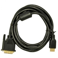 HDMI / DVI kábel 24+1 AKYGA AK-AV-13 3,0m