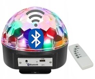 DISCO Sphere MP3 RGB LED Disco projektor Diaľkové ovládanie