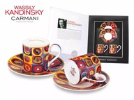 Sada 2 šálok na espresso Kandinsky 120 ml