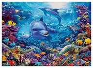 Diamantová výšivka diamantov maľba mozaiky Sea World 45x60 cm set 5D set