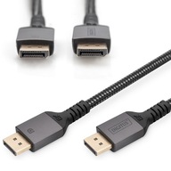 KÁBEL DisplayPort 1.4 DP 8K 4K 144Hz 2M