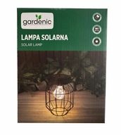 Solárna lampa so záhradnou lampou