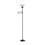 URLAR stojaca lampa 175cm, max 25W E27, max 25W E14, čierna Orno