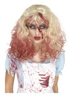 BLOOD ALICE Parochňa BLONDE ZOMBIE KREV VLASY HALLOWEEN