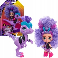 MATTEL CAVE CLUB UNICORN TOT + DINOSAUR BÁBIKA