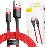 Kábel Baseus Cafule, USB-A - USB-C 3A, 1m, QC3.0