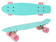 FISZKA DOSKA 56 CM ABEC 7 100 KG KOLESÁ LED FARBY