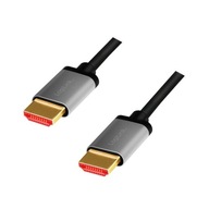 HDMI 2.1 8K/60Hz hliníkový kábel 3m LogiLink