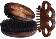 KARTACZ BEARD BRUSH Natural BOAR HAIR