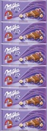 Milka čokoládové hrozienka a orechy 100g x6