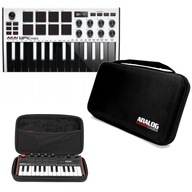 Ovládacia klávesnica AKAI MPK MINI Mk3 biela + Analog Cases Pulse case