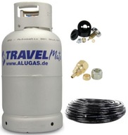 PLYNOVÝ VALEC GAZ BANK ALUGAS TRAVEL MATE 11 kg