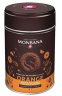 Horká čokoláda Monbana Orange 250g