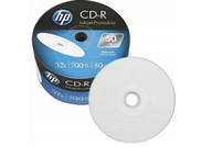 CD HP CD-R 700 MB potlačiteľné BIELE 100 ks