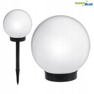 Veľké LED solárne záhradné svietidlo MILKY BALL 25cm