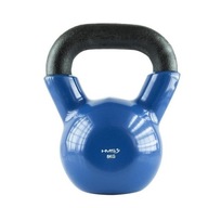 KETTLEBELL LIATIENOVÝ POTAŽENÝ VINYLOM 8 kg NA CVIČENIE