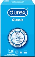 DUREX Classic kondómy, 18 kusov