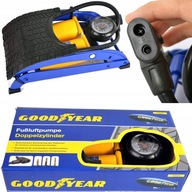 Nožná pumpa do auta 2 valcová Goodyear