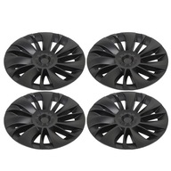 4ks Hubcaps Hubcaps Matte Black