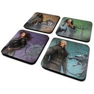 THE WITCHER MUG COATS WITCHER COASTERS