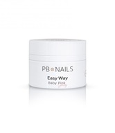 PBNAILS Easy Way Baby Pink Glossy Builder Gel 50g