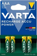 Batérie VARTA Recharge Accu Power AAA 800mAh