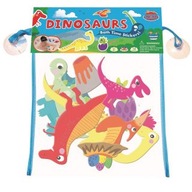 KÚPEĽOVÉ NÁLEPKY DINOSAURS - BARNEY BUDDY 3+