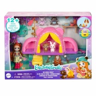 Enchantimals kempingová súprava na výlet + bábika medvedíka HTW71 MATTEL