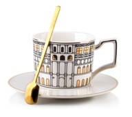 Hrnček hrnček 220 ml Šálka ​​na espresso Porcelán