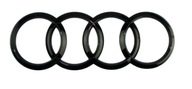 Odznak emblém logo zadné čierne Audi A4 B9 A6 C8