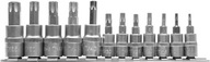 TORX SADA KĽÚČOV NA KOĽAJNICU 12P.1/4 3/8 YT-04331