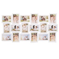 FOTORÁMEČEK 18 VIACRÁMEČNÁ FOTOGALÉRIA BIELA