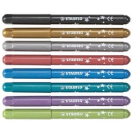 Fixky Stabilo Trio Deco 8x Metallic Colors