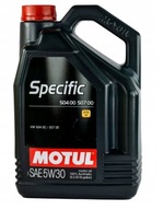 Olej Motul Špecifický 504,00 507,00 5W-30 5L