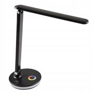 Sanico 325044 NEPTUN LED stolná lampa BLACK 4000K + RGB, 4000K, max 7W