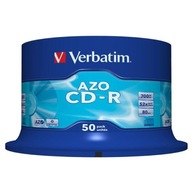 Torta Verbatim CD-R Crystal Super AZO 50 ks.