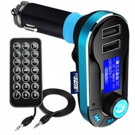 FM TRANSMITER 2x USB Bluetooth MP3 SD AUX PENDRIVE