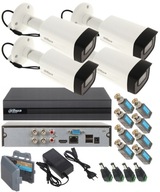 Sada monitorovacieho systému Dahua 4 kamery Full HD 2MP HD-CVI IR 80m 2Mpx