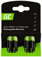 4x AAA R3 GREEN CELL 950 mAh BATÉRIE