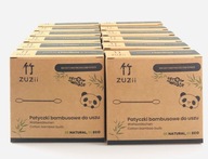 Vatové tyčinky ZUZii. SET 12 ks ECO ECO boxov