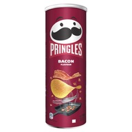 19x165g PRINGLES Slaninové chrumky KARTÓN + oblátky