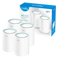 MESH router Cudy M1300 LAN/WAN Wi-Fi 5 AC1200 4ks