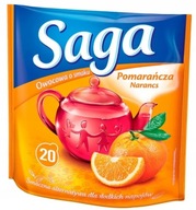 SAGA ovocný čaj s príchuťou Orange 20 vrecúšok