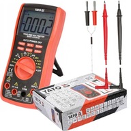 YATO UNIVERZÁLNY RUČNÝ MULTIMETER TRUE RMS S AUTOMATICKÝM ROZSAHOM