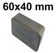 Gumová krytka pre obdĺžnikový profil 60 x 40 mm