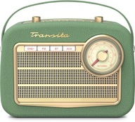 DAB+ rádio retro Transit 130 zelené