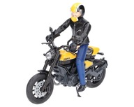 Bruder 63053 Motor Ducati Scrambler s figúrkou