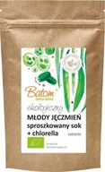 BIO ŠŤAVA z mladého jačmeňa prášok + CHLORELLA tablety 500 ks BATOM